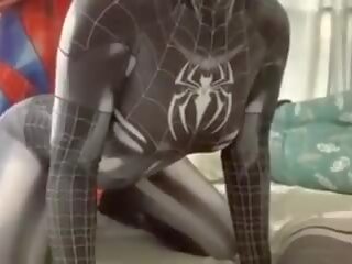 Spider zentai apaan: gratis kotor klip vid 6c