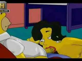 Simpsons x rated film Threesome