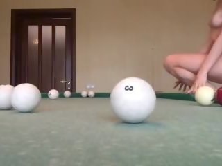 Billiards: 60 fps & murid wedok masturbasi adult video clip