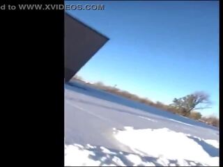 Velika extraordinary bbw žena gre walking goli v na snow: umazano video d1 | sex