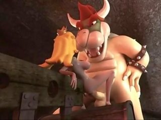 প্রিন্সেস পীচ হার্ডকোর দ্বারা bowser