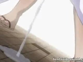 Công khai sự thủ dâm trong hentai mov