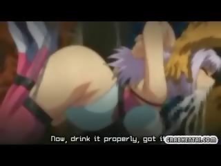 Ikadena malaking suso hentai prinsesa gangbanged sa pamamagitan ng monsters