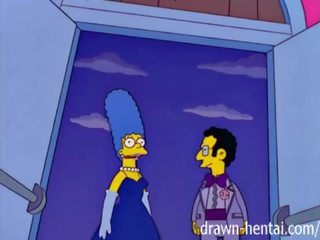 Simpsons xxx film - marge dan artie afterparty