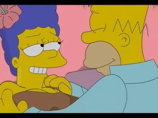 Simpsons dewasa klip homer mengongkek marge