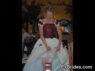 Real brides voyeur porno!